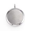 316 Surgical Stainless Steel Diffuser Locket Pendants STAS-H342-14P-4