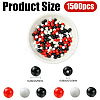 Opaque Acrylic Beads SACR-PA0001-04A-03-2