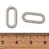 Non-Tarnish 304 Stainless Steel Linking Rings STAS-C104-32P-3