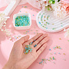 390Pcs 3 Colors Transparent Colours Glass Seed Beads GLAA-TA0003-76A-6