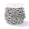 304 Stainless Steel Oval Link Chains CHS-C002-01P-2