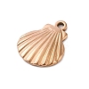 Ion Plating(IP) 304 Stainless Steel Pendants STAS-E182-15RG-2