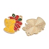 Christmas Theme Alloy Enamel Pendants ENAM-C031-01G-04-2