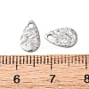 Hammered 304 Stainless Steel Pendants X-STAS-G385-03P-3