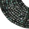 Natural Emerald Beads Strands G-B175-C05-3x3mm-4
