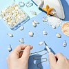 65Pcs 13 Styles ABS Plastic Imitation Pearl Pendants PALLOY-CJ00169-5