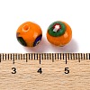 Handmade Millefiori Lampwork Beads LAMP-R003-02B-02-3