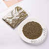 (Repacking Service Available) 8/0  Glass Seed Beads SEED-C018-3mm-601-5