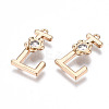 Brass Pendants KK-Q768-001G-L-3