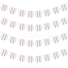 8 Bags Paper Baseball Hanging Banner AJEW-FH0006-97-6