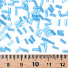 Transparent Colours Luster Glass Bugle Beads SEED-N005-001-A08-4