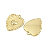304 Stainless Steel Rhinestone Pendants STAS-P415-09G-2