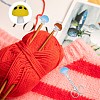 10Pcs 10 Colors Mushroom Food Grade Eco-Friendly Silicone Focal Beads SIL-SZ0001-60-3