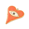 304 Stainless Steel Enamel Pendants STAS-F360-16G-03-2