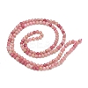 Natural Rhodonite Beads Strands G-P553-G06-01-4