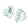 Glass Carved Cat Figurines DJEW-L023-B28-2
