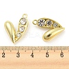 Alloy with Glass Pendants FIND-G062-06G-01-3