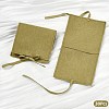 Square Fiber Cloth Jewelry Pouches ABAG-YWC0001-01E-1