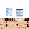 Baking Paint Transparent Glass Beads DGLA-N005-01A-03-4