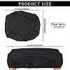 4 Colors Polyester Toilet Lid Dust Cover AJEW-CN0003-21B-2