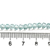 Transparent Baking Paint Glass Beads Strands DGLA-A034-T4mm-D01-4