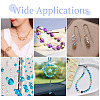 2 Strands Transparent Electroplate Glass Beads Strands EGLA-TA0001-74-8