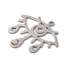 Non-Tarnish 201 Stainless Steel Pendants LS-STAS-B049-03P-2