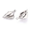 304 Stainless Steel Pendants STAS-T065-27P-2