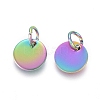 Ion Plating(IP) 304 Stainless Steel Charms LS-X-EJEW-L238-03B-M-2