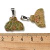 Natural & Synthetic Mixed Gemstone Pendants G-Z067-01P-01-5
