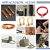 10 Sets Brass D-Ring Anchor Shackle Clasps KK-FH0003-05-6