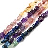 Natural Strawberry Quartz & Citrine & Amethyst & Green Aventurine & Lapis Lazuli Beads Strands G-L610-B15-01-2
