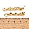304 Stainless Steel Stud Earrings for Women EJEW-A129-04G-3