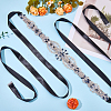 Flower Full Crystal & Montana Rhinestone Handmade Bridal Belts for Wedding Dresses AJEW-WH20006-233A-01-3