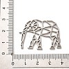 Non-Tarnish 304 Stainless Steel Filigree Joiners Links STAS-B054-10P-3