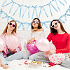 2 Styles Cloth Bowknot Banners AJEW-SP0002-70D-4