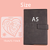 Heart Theme Plastic Drawing Painting Stencils Templates DIY-GF0001-07-2