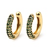 Cubic Zirconia C-Shaped Cuff Earrings LS-EJEW-G295-19G-01-1