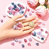 50Pcs Opaque Acrylic Beads OACR-YW0003-11D-5