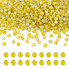 Picasso Baking Paint Glass Seed Beads SEED-TA0001-62D-1