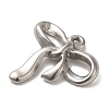 Non-Tarnish 304 Stainless Steel Pendants STAS-R223-14-2
