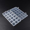 PP Plastic Grid Bead Containers CON-WH0089-142B-2