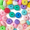 4 Colors Handmade Polymer Clay Beads Strands CLAY-FS0001-06-4