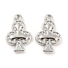 Rack Plating Alloy Pendants PALLOY-D023-19P-1