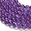 Natural Amethyst Beads Strands G-H329-D01-6mm-4