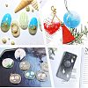 Ocean Themed Alloy Cabochons MRMJ-OC0001-30S-7