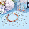  320Pcs 8 Style Tibetan Style Alloy Beads FIND-NB0003-77-4