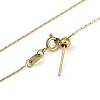 Ion Plating(IP) 304 Stainless Steel Boston Link Chains Necklaces LS-NJEW-H042-08G-2