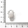 304 Stainless Steel Twister Clasps STAS-D382-05B-P-3