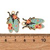 Alloy Enamel Pendants X1-FIND-H051-01C-G-3